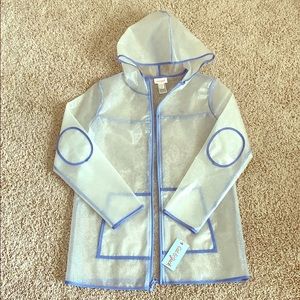 Cat and Jack Raincoat girls L 10/12